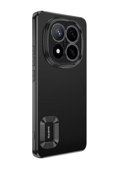 Adige Xiaomi Redmi Note 14 Pro 4g Uyumlu Kılıf Omega Silikon Kamera Korumalı Siyah