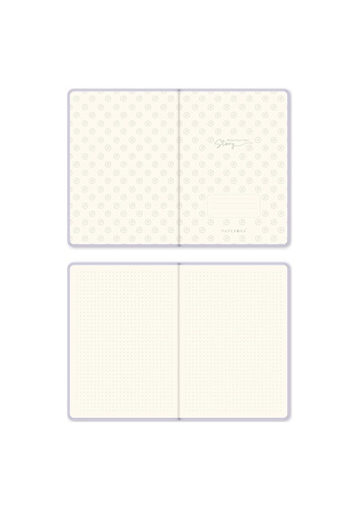Tr A5 Bullet Journal Noktalı Defter 140 Gr. 80 Yaprak Lavender Mist Genel