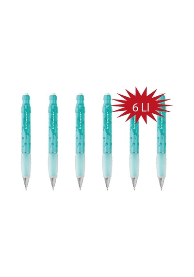 Serve Deep Versatil Kalem 0.7 Mm Nane Yesili Palmiye 6 Lı Paket 0