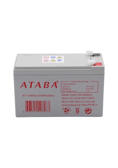 Ataba At-1290 12v 9ah Jel Akü