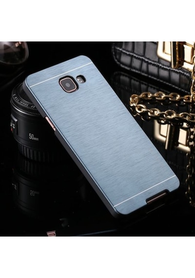 Samsung Uyumlu Galaxy Note Fe Motomo Metal Kılıf + Kırılmaz Cam Ekran K