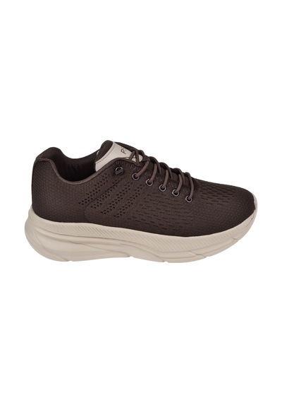 Pullman Triko Kadın Spor Ayakkabı Sneaker Dum-518 Kahve Kahverengi