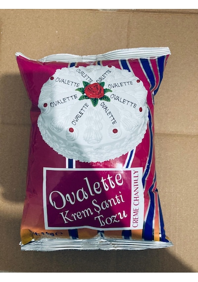 Ovalette 2li Set - Toz Krema Ve Toz Krem Şanti Hediyeli - Pastacı Kreması - Şanti