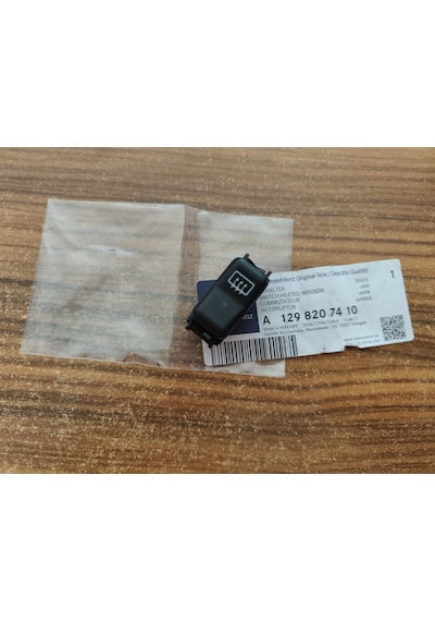 Mercedes R129 W202 W124 W140 Arka Cam Isıtma Düğmesi A1298207410