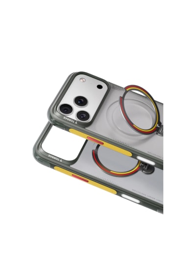 Torras Apple iPhone 17 Pro / 18 Pro Uyumlu Ostand Q3 Air World Cup Serisi Magsafe Kılıf Gri