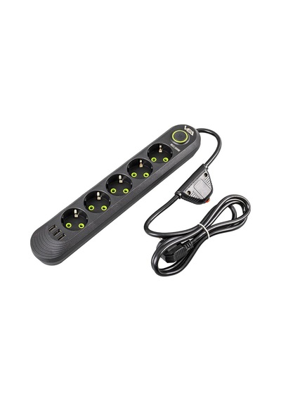 Vea Va 5'li Isıya Dayanıklı 3000 W 1.5 Metre Kablolu 3 Usb'li Akım Korumalı Priz