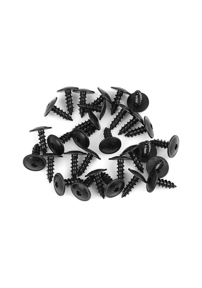 Lasonstiges 10 Adet Çamurluk Lineer Sıçrama Klipleri Torx Kafes Kafa Vw N90974701 Için Kendinden Kılavuzlu Vidalar