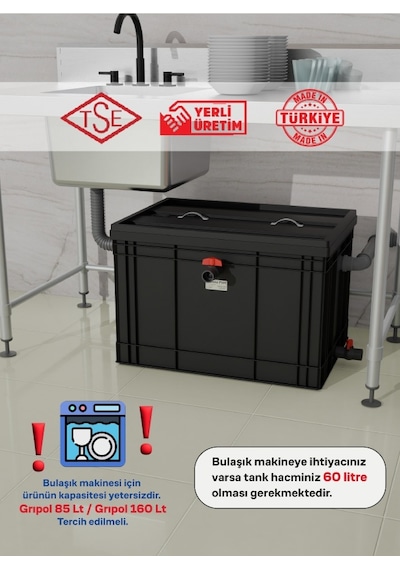 Grease-0600 0,85 Lt/sn Yağ Ayırıcı