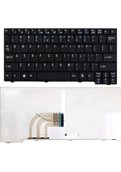 Acer One D150-1920 D150-1860 Notebook Klavyesi - Siyah - Tr