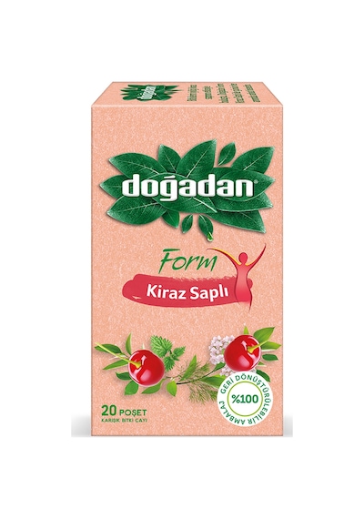 Doğadan Form Kiraz Saplı Karışık Bitki Çayı 20'li