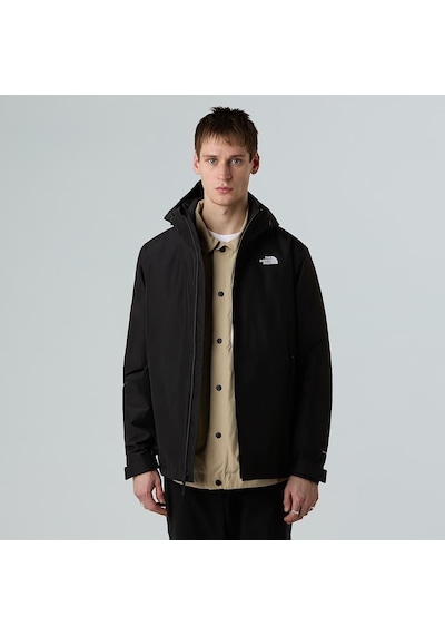 The North Face M Carto Mono Trıclımate Hooded Jacket Black Siyah