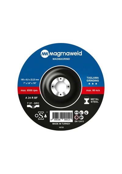 Magmagrind Taşlama Taşı 180 x 6.0 x 22 MM