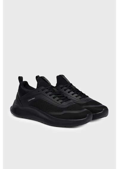 Calvin Klein Logolu Sneaker Ayakkabı Hm0hm021640gj Erkek Ayakkabı Hm0hm02164 0gj Siyah