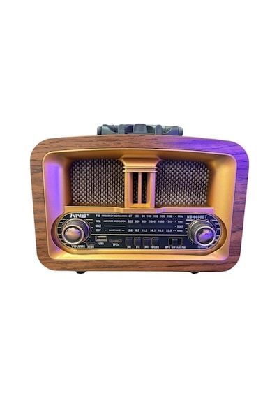 Buffer Taşınabilir Klasik Am/fm/sw Retro Ev Radyo Usb İle Şarj Olabilen Retro Radyo