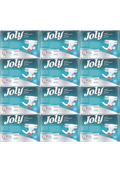 Joly Yetişkin Bezi Bel Bantlı M - Orta - Medium 360 Adet