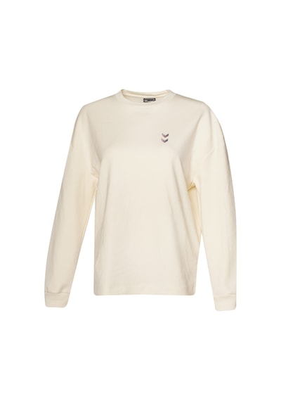Hummel Kadın Sweatshırt Krem