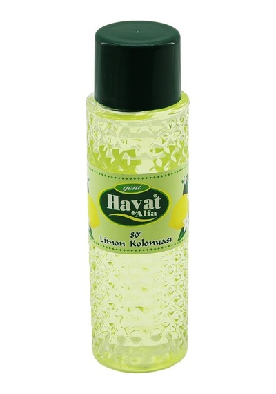 Hayat Kolonya 200cc Limon - 12'li Paket