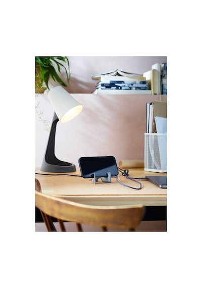 Ikea Yuppıenalle Telefon/tablet Standı, Gri, 8x4 Cm