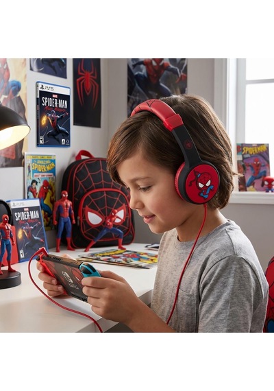 Marvel Spider-man Aux 3d Kabartmalı Kablolu Kulaklık