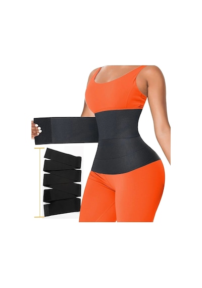 Sharpener Ckspor Tummy Wrap Bel 4 Mt Kum Saati Bel Korsesi Tummy Wrap Waist Trainer Cks-53 SIYAH Sharpener Ckspor Tummy Wrap Bel 4 Mt Kum Saati Bel Korsesi Tummy Wrap Waist Trainer Cks-53 SIYAH
