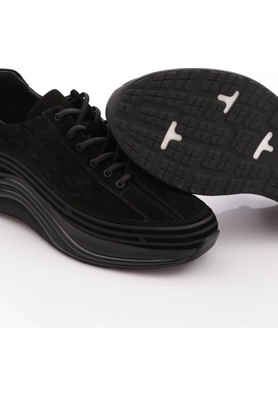 Dgn 367 Erkek Sneaker Ayakakbi Siyah Süet