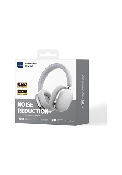 Wiwu Airbuds Max TD-16 Bluetooth 6.0 Kulak Üstü Kulaklık