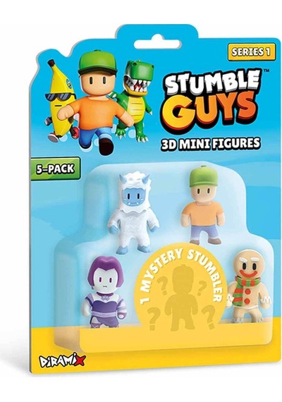 Stumble Guys 5'li Mini Figür Seti S1 Tuy02000
