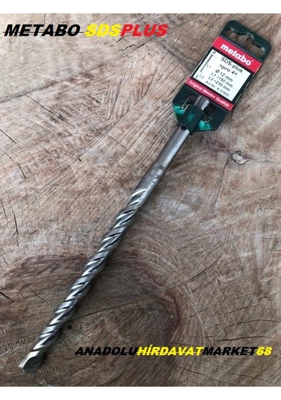 Metabo 12mm Beton Taş Delme Ucu Mermer Granit Delici Uç Germany