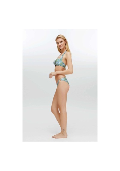 U.S. Polo Assn. Kadın Mavi Bikini Takım