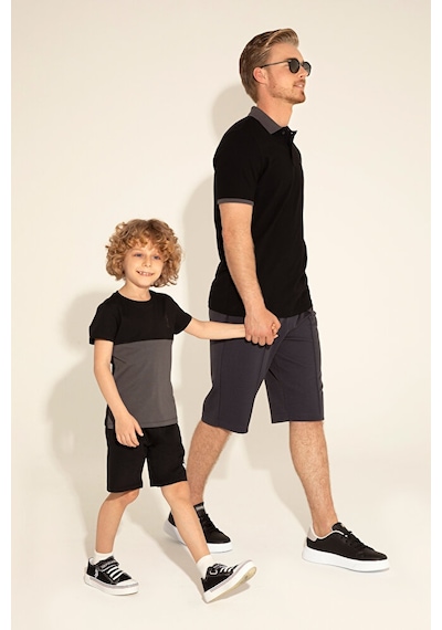 U.S. Polo Assn. Erkek Örme Şort 50289284-vr006 Gri