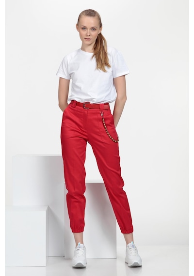 Jogger Pantolon Kırmızı