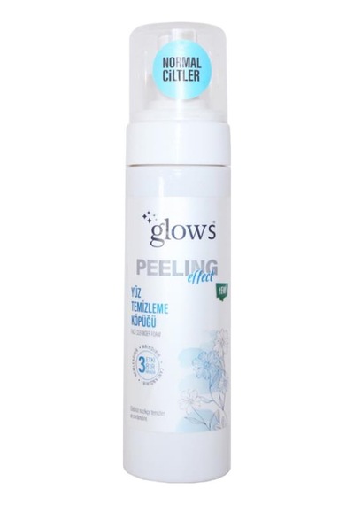 Glows Peeling Effect Normal Ciltler İçin Yüz Temizleme Köpüğü 200 ML
