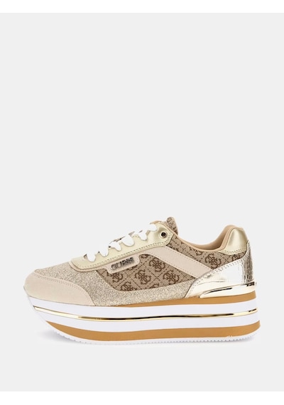 Guess Hansın/actıve Lady/t Kadın Sneaker Fl5hnsfal12 Fl5hnsfal12 Beıbr Beıbr Çok Renkli