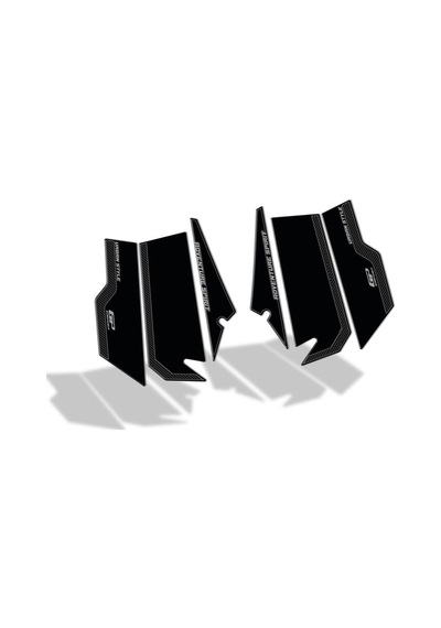 Gp Kompozit Honda Adv 350 2023-2024 Uyumlu Yan Pad Karbon
