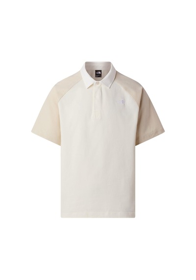 The North Face U Relaxed Rugby Polo Ss Tee Unisex Tişört Nf0a8gavjn51 Beyaz
