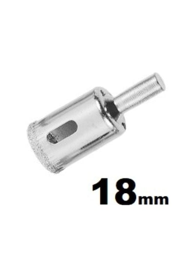 Tr Cam Fayans Mermer Granit Delme Pancı Boru Tipi Elmas Karot Uç 18mm