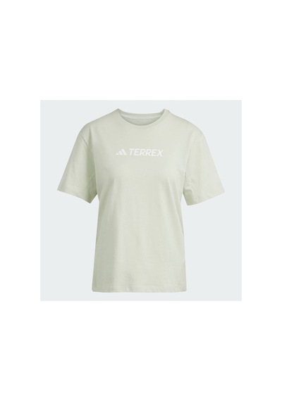 Adidas Terrex Classic Logo Kadın Yeşil T-shirt --yeşil --yeşil