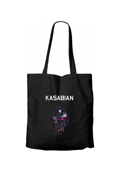 Kasabian The Alchemist's Euphoria Siyah Fermuarlı Bez Çanta Gabardin