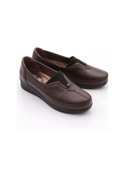 Dgn 1002 Kadın Comfort Ayakkabi Kahve