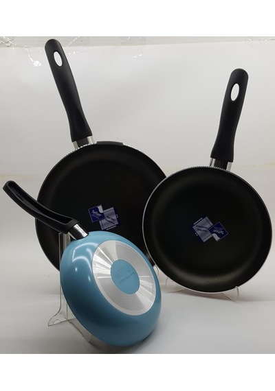 Mehtap 3 Lü Teflon Tava Seti 18+22+26 Cm 001