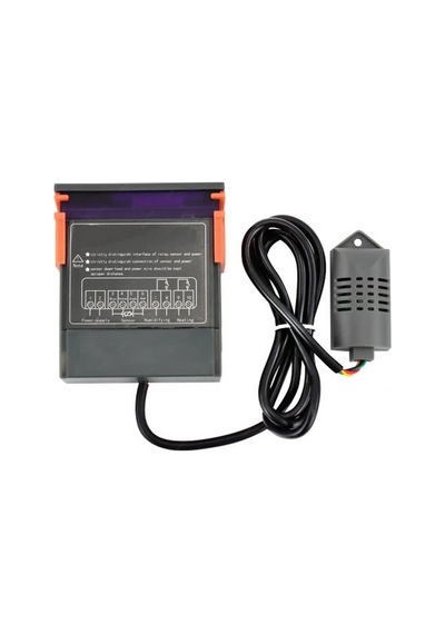 Alkatronik-Stc-3028 Isı Ve Nem Termostatı Çift Ekran 220V Isıtıcı Soğutucu