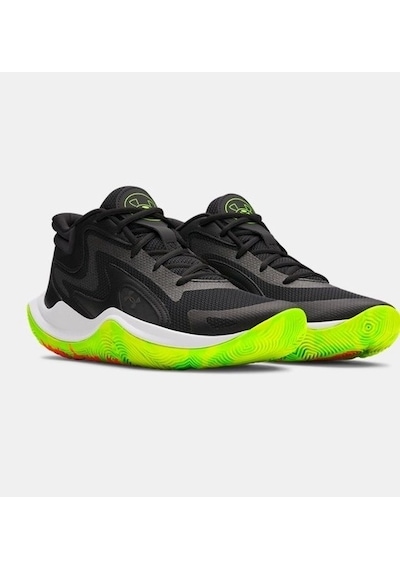 Under Armour Ua Jet '25 Erkek Basketbol Ayakkabısı 6001585-002 Siyah