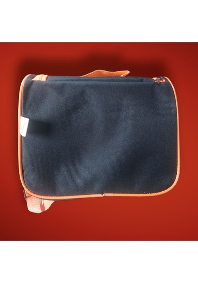16x21x27 Cm Büyük Ebat Beslenme Çantası Termoslu Br-3500 Student Lunch Box Siyah