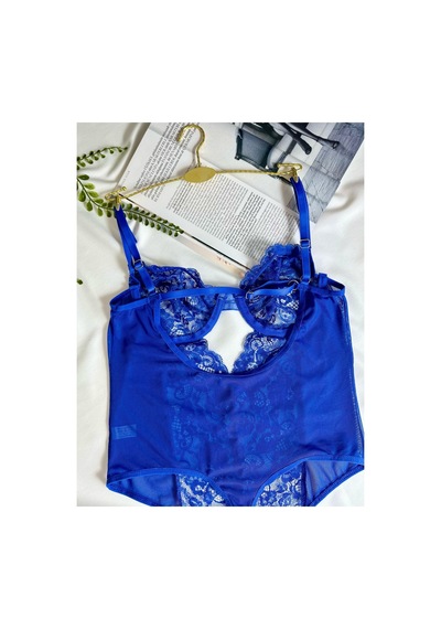 La Linaa Elanor Mavi Çıtçıtlı Dantelli Transparan Balenli Bodysuit Lacivert - 699340148 Lacivert La Linaa Elanor Mavi Çıtçıtlı Dantelli Transparan Balenli Bodysuit Lacivert - 699340148 Lacivert