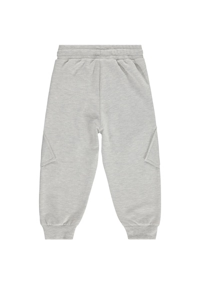 Civil Boys Basic Kargo Cepli 2-5 Yaş Eşofman Altı - Gri Karmelanj