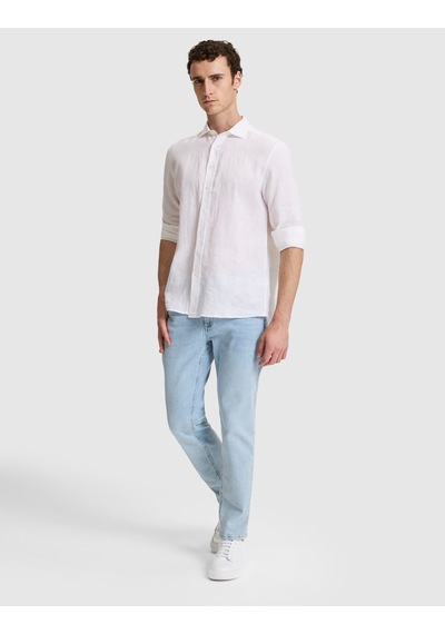 Pierre Cardin Erkek Beyaz Gömlek Desenli 50320945-vr013