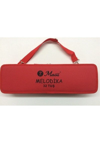Çantalı 32 Tuş Kırmızı Melodika Diğer