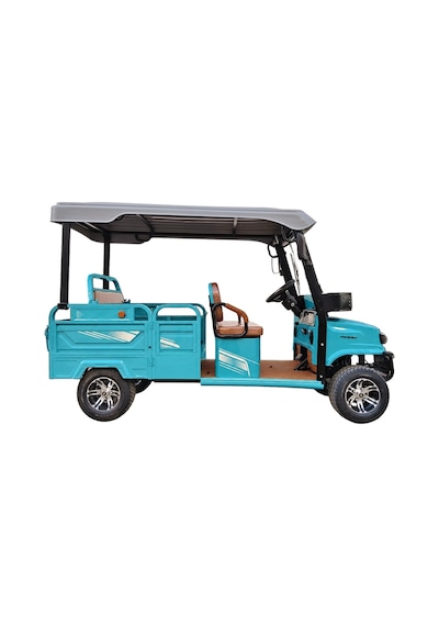 Rebat Yu6 Ultra 2000w 72v 58ah Kasalı Dört Tekerlekli Elektrikli Araç Turkuaz