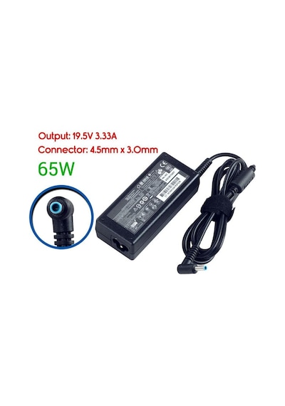 HP Uyumlu Pavilion 14-bp104nt 3DM11EA Adaptör, Güçlü Güvenli 19.5v  Şarj