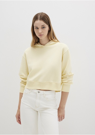 Mavi - Kapüşonlu Sarı Sweatshirt 1s10386-71187 Sarı